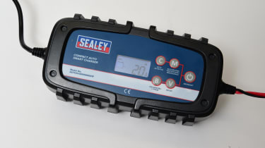 Battery charger group test - Sealey